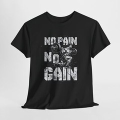 Heavy Weights Only T-Shirt | Hardcore Gym Life Tee | Powerlifting Shirt