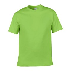 Heavy Cotton T-Shirt Unisex Plain Blank Crewneck Short Sleeves Tee