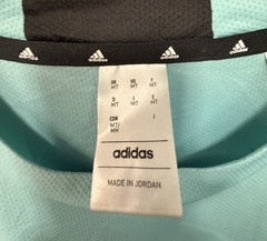 Adidas Men’s medium tall shirt Lot light blue seafoam green athletic activewear