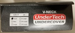UnderTech Undercover Men’s Concealed Carry T-Shirt (V-Neck, Gray)