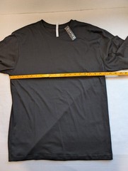 100% Supima Cotton Original Favorites Blank Tshirt Black Size Large Short Sleeve