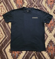 Pendleton Woolen Mills Double Sided Graphic T Shirt Navy Blue Adult Size Large