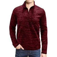 Zonbailon men’s T-shirt high collar breathable Polo long sleeve autumn winter