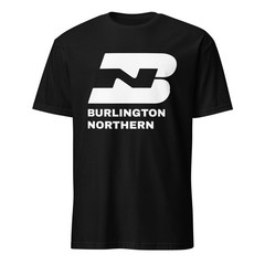 Burlington Northern Vintage Railroad Train T-Shirt
