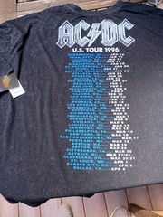 Ac/Dc 1996 Tour Ball Breaker T-Shirt Large