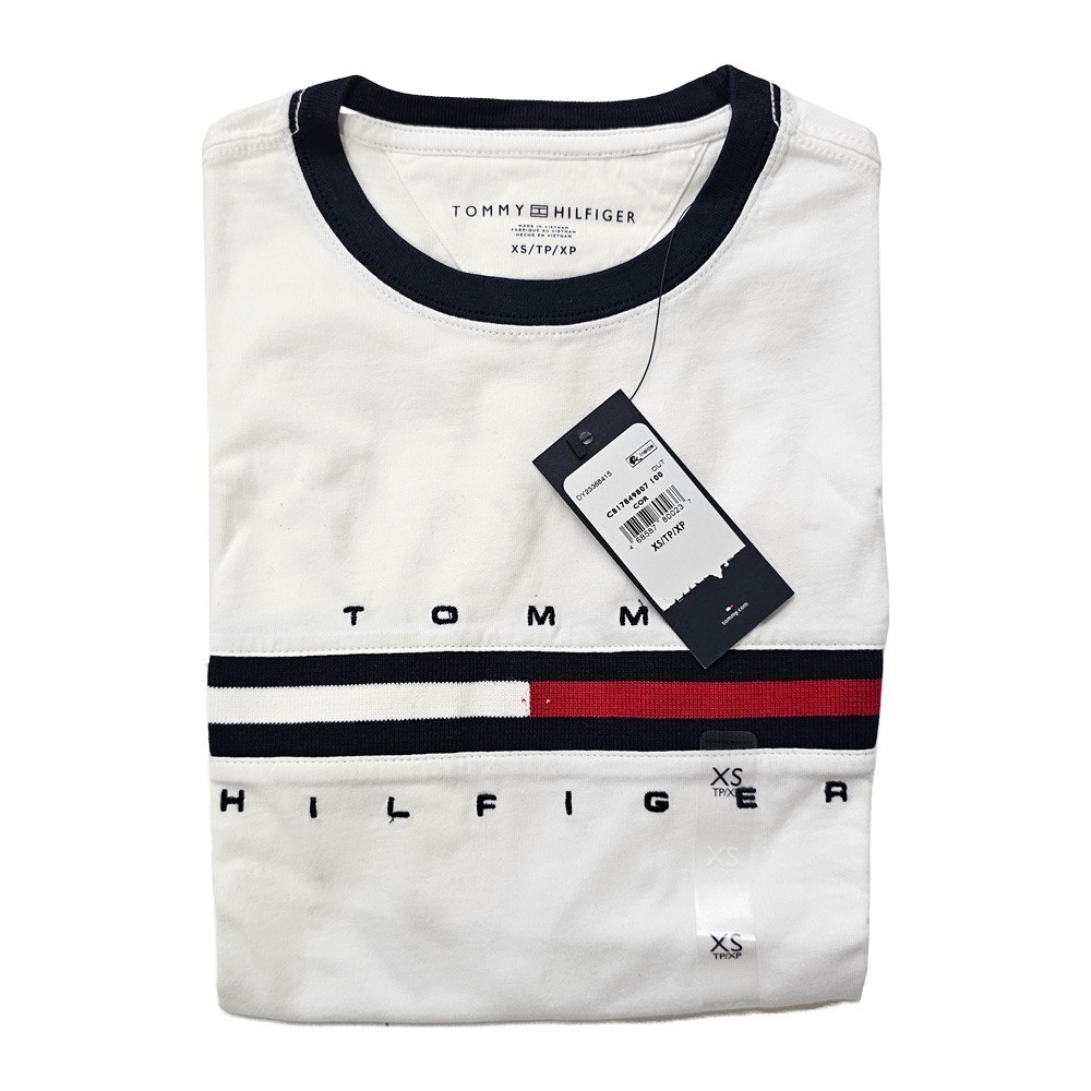 NWT tommy hilfiger logo shirt XS size