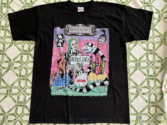 Beetlejuice Art Graphic Bayside T-Shirt – Adult XL – NEW – FREE SHIP
