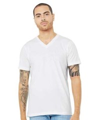 BELLA + CANVAS – Heather CVC V-Neck Tee T-shirt 3005CVC XS – XL