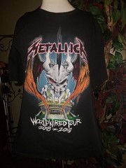 Metallica Shirt Mens 3 count, X- Large Black Graphic Band Tees Rock