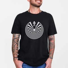 Man In The Maze T-Shirt | I’itoi Native American Symbol Comfort Colors Tee