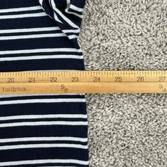 Todd Snyder Crewneck Shirt Mens XL Striped Long Sleeve Nautical Chest Pocket