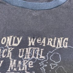 No Boundaries Shirt Mens XL Black Im Only Wearing Black Skull Graphic Tee