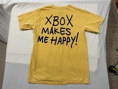 Xbox Smiley Face “Xbox Makes Me Happy” Chinatown Market T-Shirt – Size M Yellow