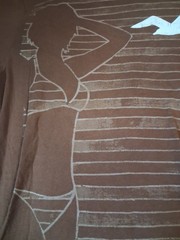 Hollister “California” Mens 0 Cotton Brown, Relaxed Fit, Casual Tshirt…