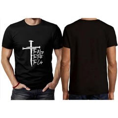 Men’s Christian Faith Graphic T-Shirt – The Way The Truth The Life Cross Design