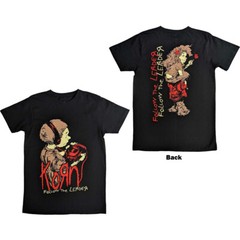 Korn – Follow The Leader with Backprint – Black t-shirt
