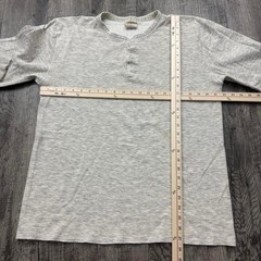 Vintage LL Bean Two Layer Wool Blend Henley River Driver’s Shirt XL