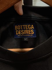 BRAND NEW – Bottega Desires Tee T-Shirt F**k Joke (M) Black White