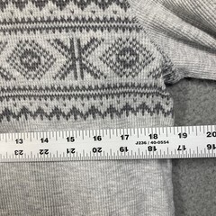 Old Navy Thermal Shirt Mens L Multi 4 Pack Waffle Knit Fair Isle Grey Navy Blue