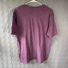 District Made T-Shirt Men’s Large Purple Preston Playz Short Sleeve Cotton Blend