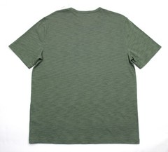 Vince Slub Henley T-Shirt Mens M Green Short Sleeve 100% Cotton Jersey NWT