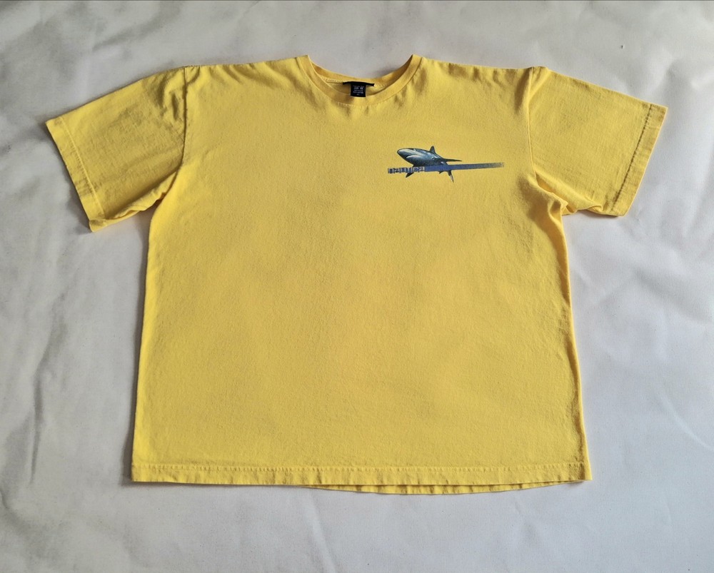 Vintage Y2K Nautica Made In USA “H2000” Men’s XL Graphic Short-Sleeve T-Shirt