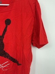 Nike Jordan Jumpman Logo FLIGHT Graphic T-Shirt Red Size L