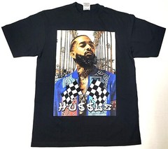 NIPSEY HUSSLE T-shirt LA Crenshaw Slauson Rap Hip Hop HU$$LE Tee Men’s New