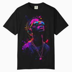 Urban Pop Graffiti Graphic Tee, Comfort Colors T Shirt, Unisex Streetwear Tee