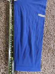 Routine Baseball RB 3/4 Sleeve T-Shirt Blue Mens Large