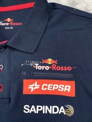 Vintage Toro Rosso Red Bull Racing Big Logo Men Size XL T Shirt Blue