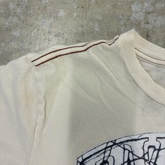 Vintage RVCA ANP Kevin Arcell Mens S Ivory Red Stitch Artist Network Program