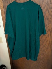 TOP QUALITY ADIDAS COLLEGIATE GREEN SHIRT 3XLT NWT NO RETURNS WRONG SIZE/COLOR