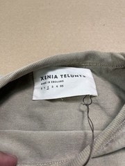 XENIA TELUNTS “KOSHTAN” Khaki MEN Size 2 Heavyweight Tee Size Medium