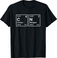 Funny 67 Meme Science Chemistry Nerd Humor Periodic Table T-Shirt