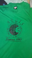 VTG Peace In The Middle East 1991 Single Stitch Tee AEGIS Arkansas Monticello