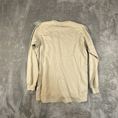 Ariat FR Shirt Mens Small Beige Long Sleeve Pocket Flame Resistant Workwear
