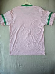 Augusta Sportswear Pink and Green Ringer Tee Nutcracker Graphic T-Shirt