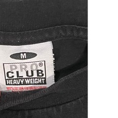 Pro Club Heavy Weight Black T-Shirt Mens M