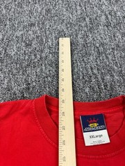 JNCO Jeans Shirt Men 2XL Red Graphic 8 Ball Flame Dice Crewneck Vtg Made In USA