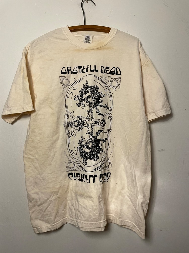 Deadhead Shakedown T-Shirt Grateful Dead Screenprint Bertha Bob Weir S-4XL