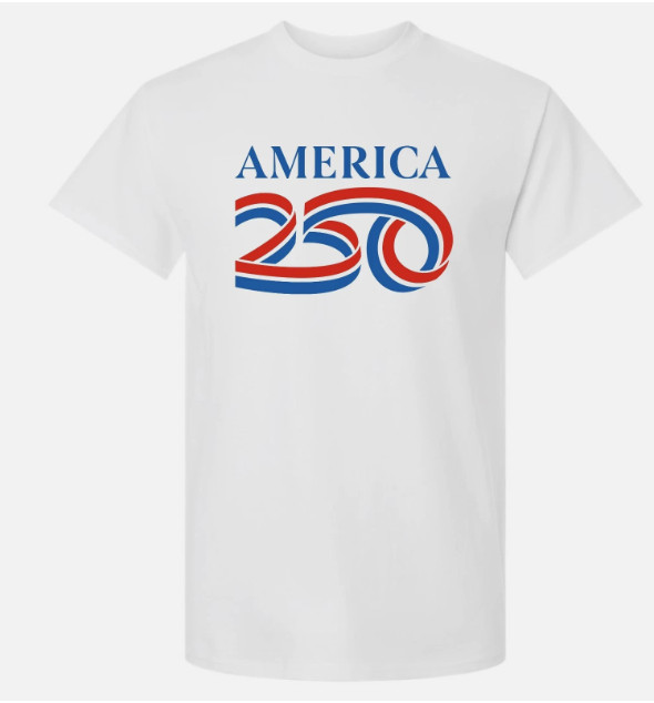 America 250 T-Shirt usa anniversary flag celebration 4th of july 1776 2026 250th