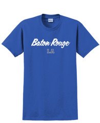 Baton Rouge, Louisiana State T-Shirt Short Sleeve Graphic Tee Unisex apparel