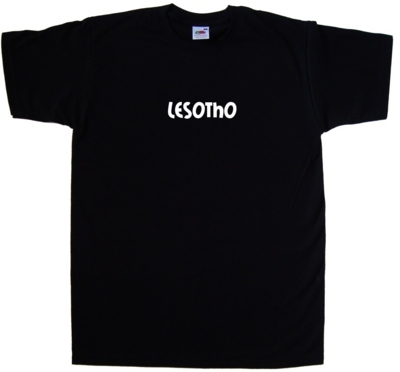 Lesotho text T-Shirt