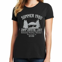 Camp Crystal Lake Summer 1980 T-Shirt Friday the 13th Jason 04020