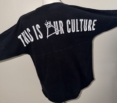 Fall Out Boy FOB This Is Ur Culture J.America Long Sleeve Black T-Shirt Size S/M