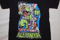 ASKING ALEXANDRIA ELIZABETH UK Bulldog T-Shirt T-Shirt New Official