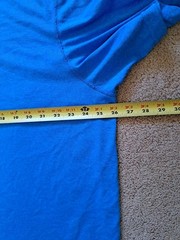 Epic Energy Zone Men’s Blue Polyester Short Sleeve Loose Fit T-Shirt XXL