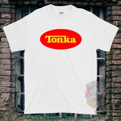 Black/White/Gray/Navy T-Shirt Tonka Made In USA Size S to 5XL
