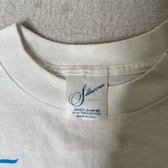 Vintage 1992 Silkworm Salem Cigarette Promo Mens XL White Preowned Graphic Tee